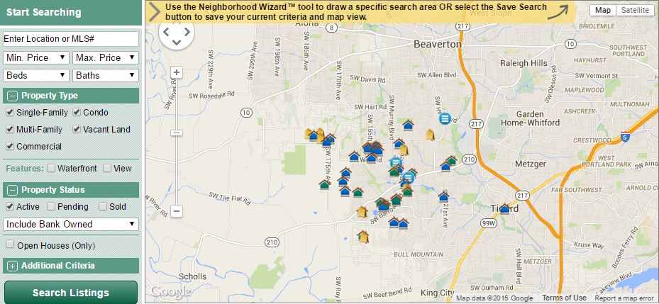 Southridge map Southridge map