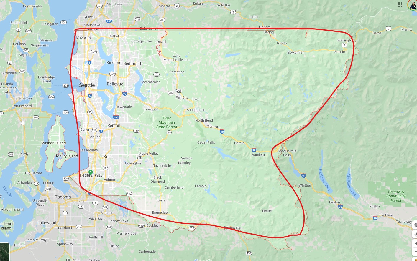 Maps of King County demographics - King County, Washington