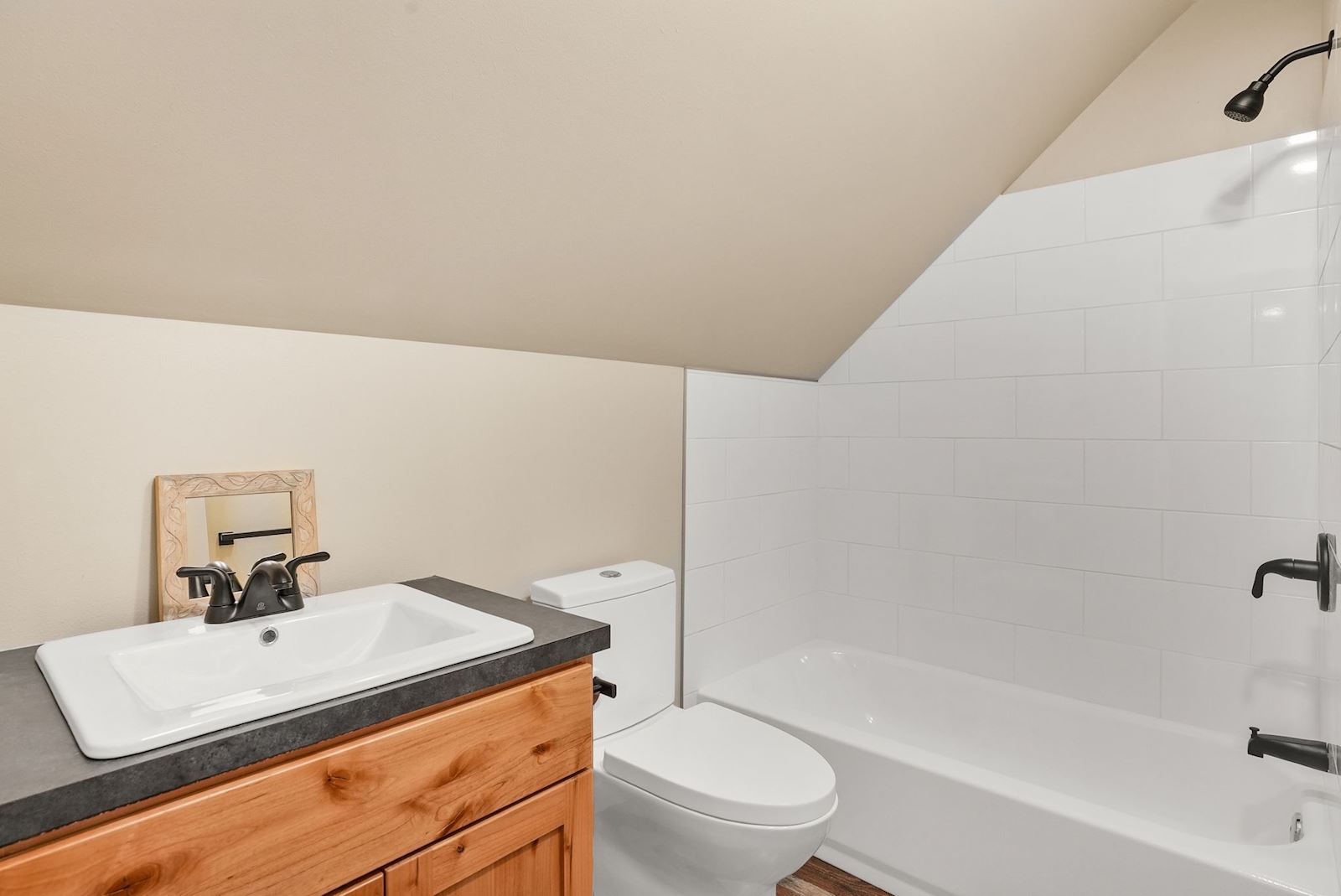 ADU bathroom at 13827 E 46th Ave in the Spokane Valley area of Spokane, WA 99206.