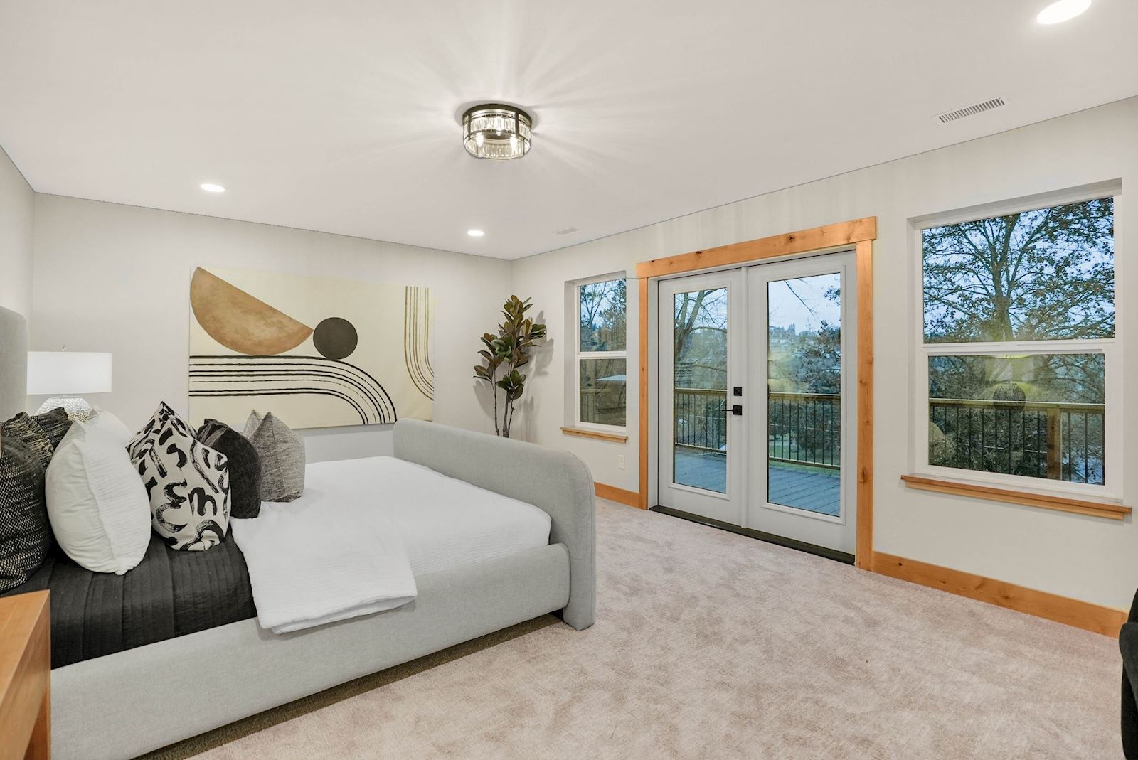 Primary bedroom at 13827 E 46th Ave in the Spokane Valley area of Spokane, WA 99206.