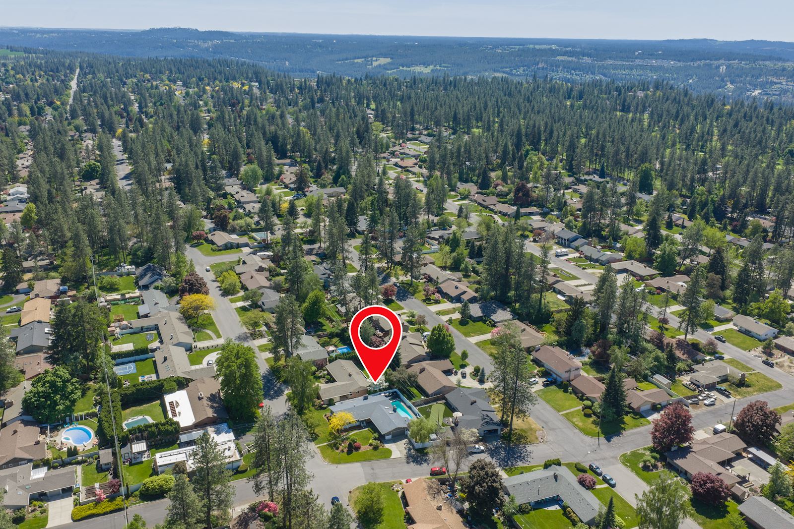 South Hill Spokane Washington Neighborhood Location