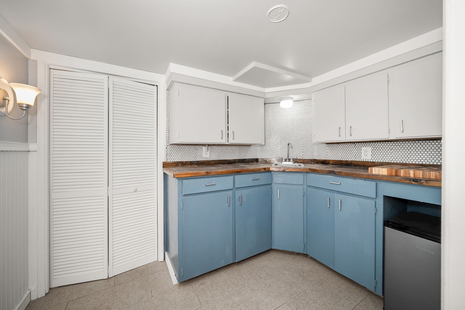 Updated Downstairs Kitchenette and Wet Bar at 4206 S Pittsburg St Spokane WA