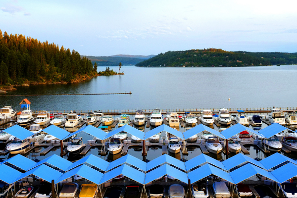 View of Lake of Coeur d'Alene