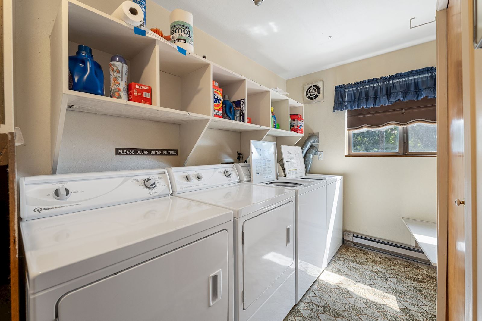 Laundry Room at 13223 E 29th Ave Unit 2, Country Village 55+ Community, Spokane Valley WA. Listed by Team Dailey.