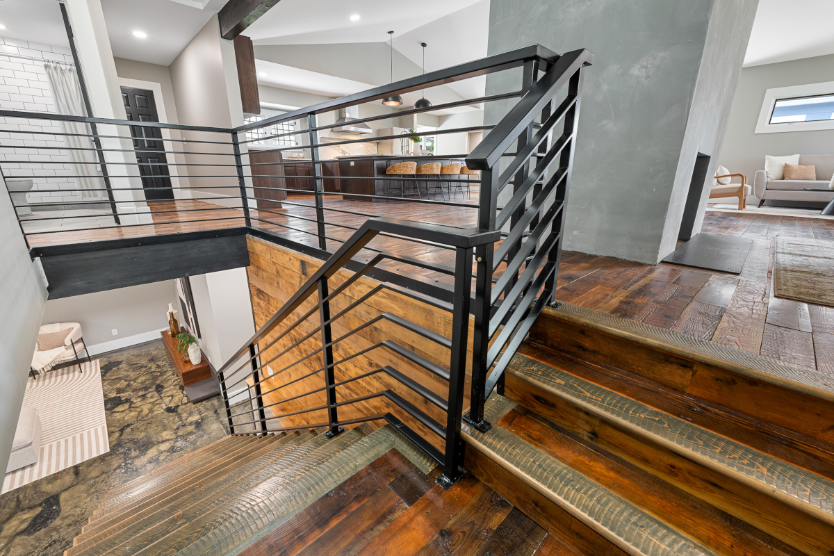 South Hill Luxury Custom Stairway