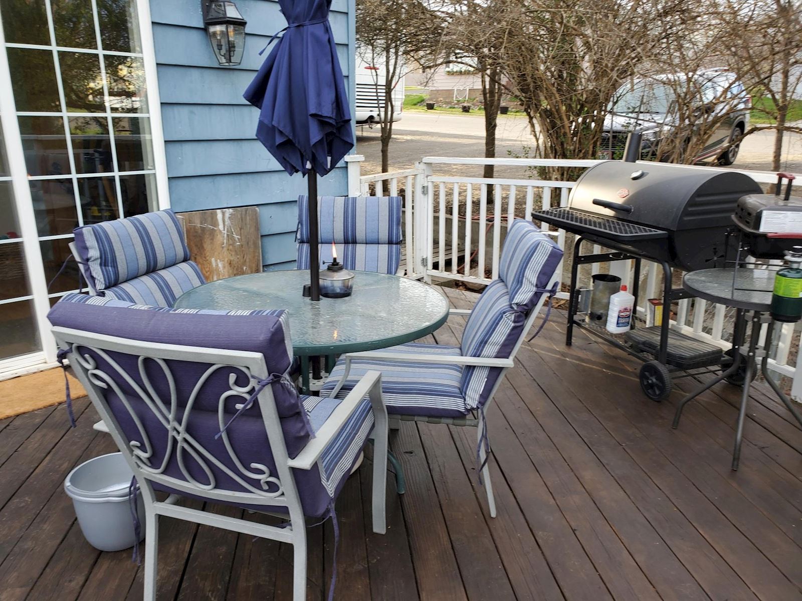 Patio BBQ Area