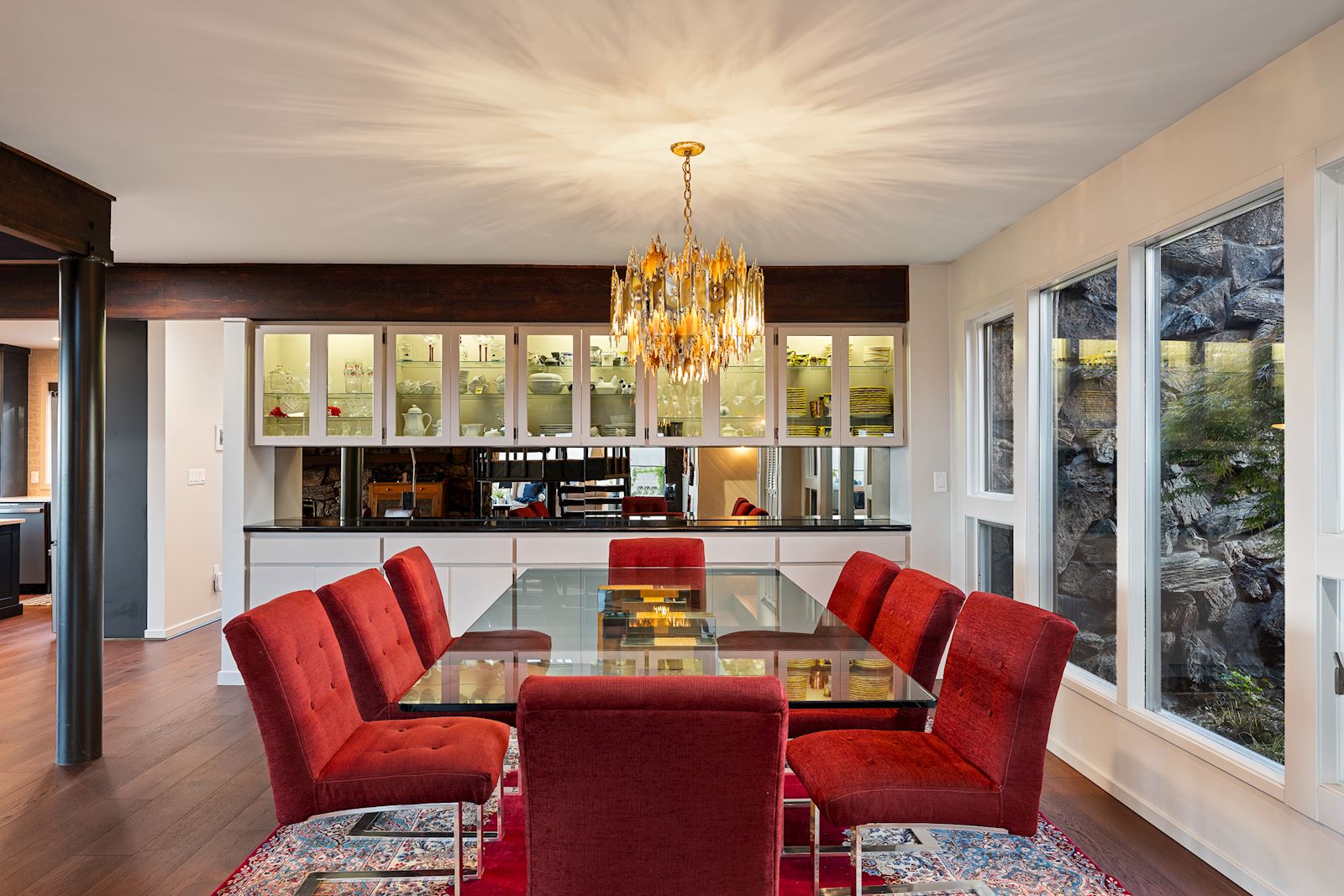 Custom Tom Greene chandelier craftsmanship