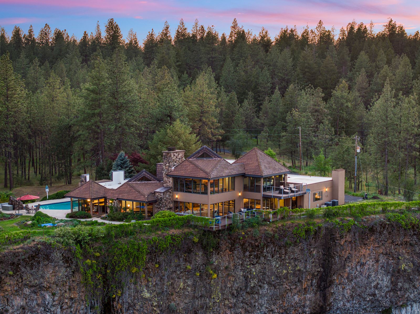 Iconic Ron Tan Cliff House at 4302 N Indian Bluff Rd