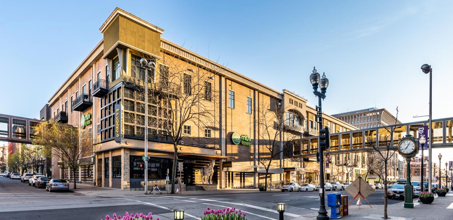 The Lofts at River Park Square Downtown Spokane luxury condos. Urban sophistication and secure executive living.