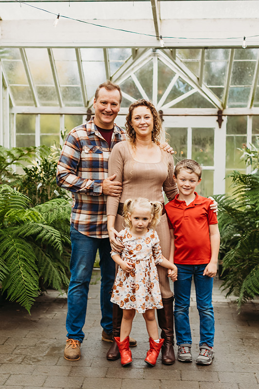 Photo of Mira Gregory's family