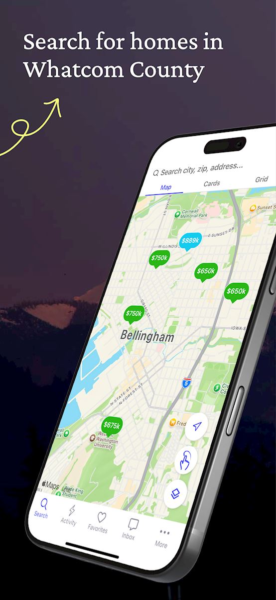 Search for homes in Whatcom County