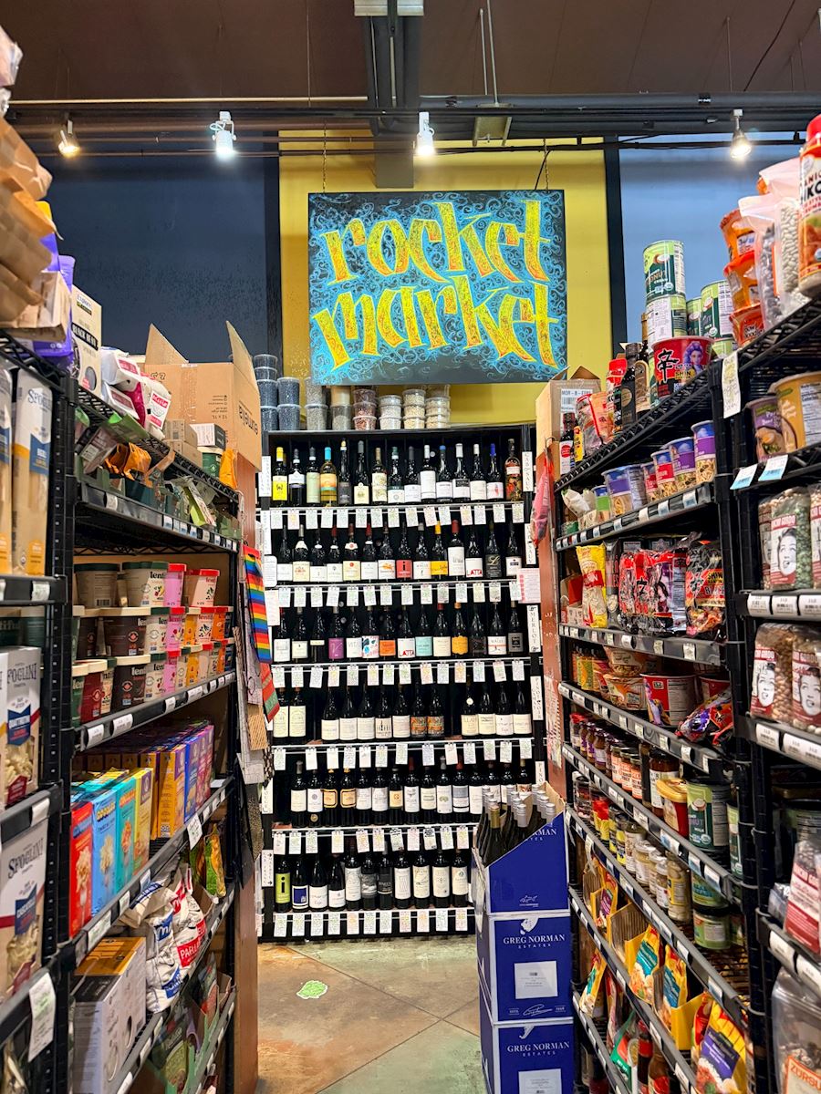 Inside Rocket Market on Spokane’s South Hill